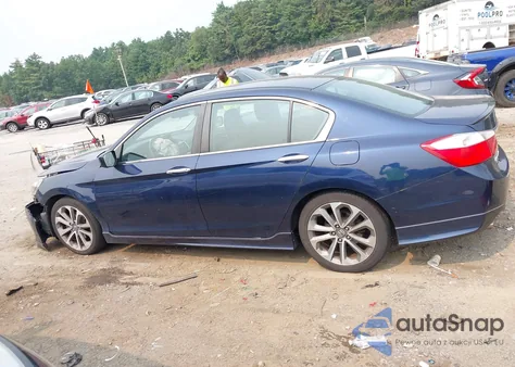 2015 Honda Accord Sport из США, поврежденный, VIN 1HGCR2F59FA227676